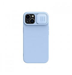 Чехол Nillkin CamShield Silked для iPhone 14, голубой