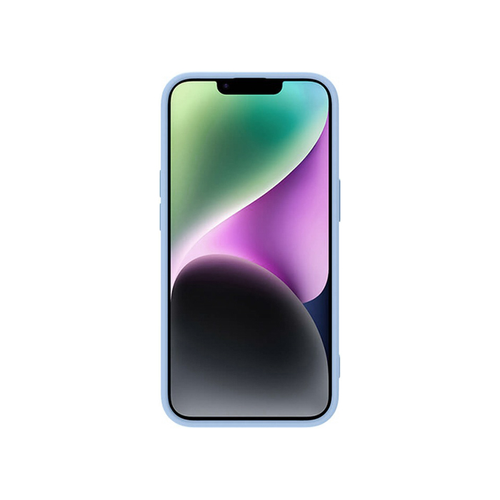 Чехол Nillkin CamShield Silked для iPhone 14, голубой