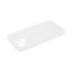 Силиконовый чехол Silicone Case с защитой камеры для iPhone 14, белый