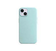 Силиконовый чехол Silicone Case для iPhone 14, бирюзовый