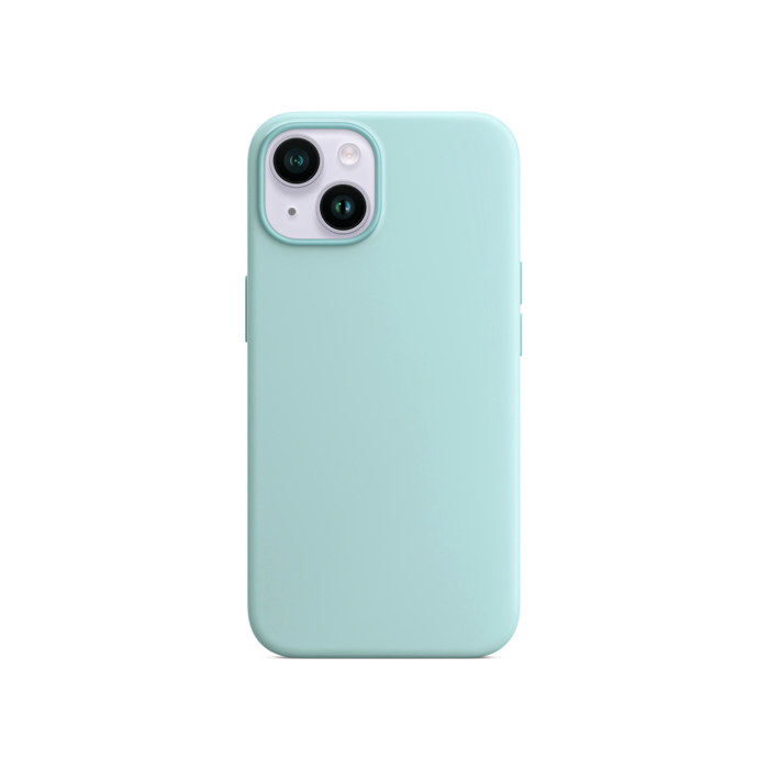 Силиконовый чехол Silicone Case для iPhone 14, бирюзовый