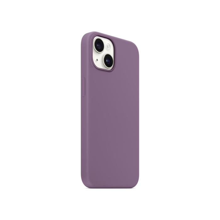 Силиконовый чехол Silicone Case для iPhone 14, лиловый
