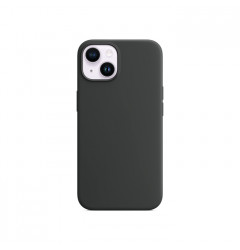 Силиконовый чехол Silicone Case для iPhone 14, тёмно серый