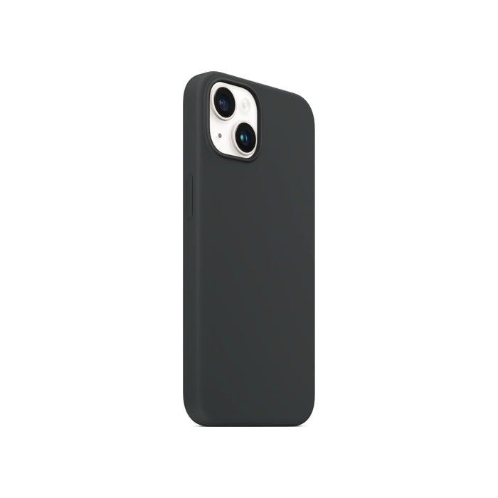 Силиконовый чехол Silicone Case для iPhone 14, тёмно серый