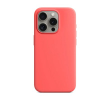 Чехол силиконовый "Silicone Case" для iPhone 15 Pro Max, гуава