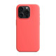 Чехол силиконовый "Silicone Case" для iPhone 15 Pro Max, гуава