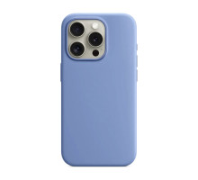 Чехол силиконовый "Silicone Case" для iPhone 15 Pro Max, синий