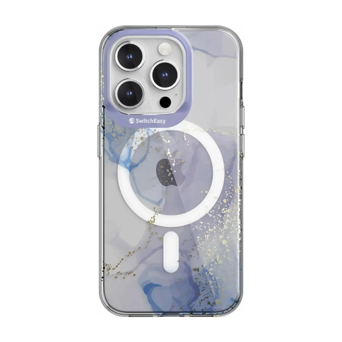 Чехол SwitchEasy Artist M для iPhone 15 Pro Max, фиолетовый (с Magsafe)