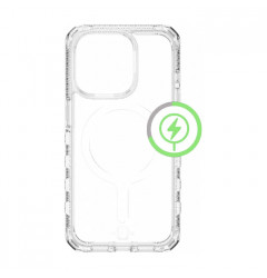 Чехол Itskins Supreme Clear для iPhone 15 Pro, прозрачный