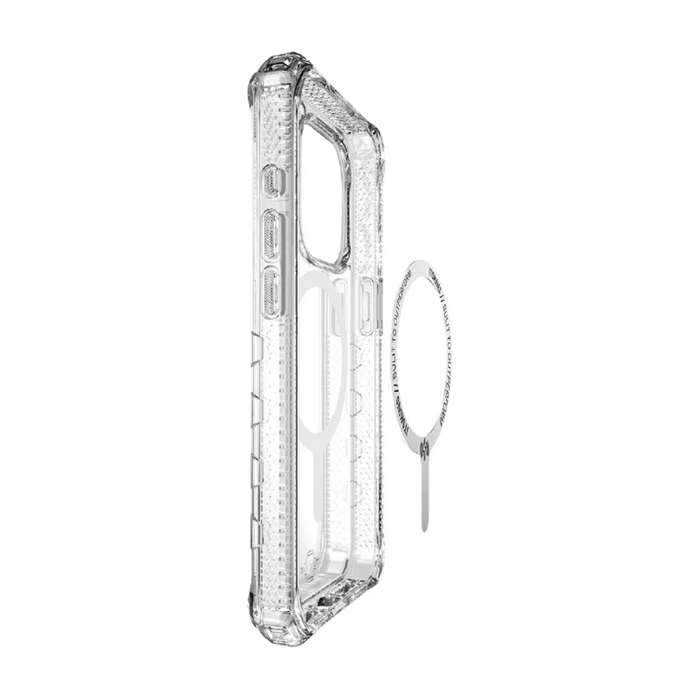 Чехол Itskins Supreme Clear для iPhone 15 Pro, прозрачный