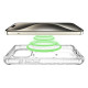 Чехол Itskins Supreme Clear для iPhone 15 Pro, прозрачный