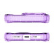 Чехол Itskins Supreme Spark Magsafe для iPhone 15 Pro, сиреневый c блёстками