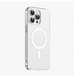 Чехол Keephone X-Crystal MagSnap для iPhone 15 Pro, прозрачный