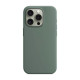 Чехол силиконовый "Silicone Case" для iPhone 15 Pro, зелёный
