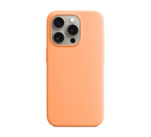 Чехол силиконовый "Silicone Case" для iPhone 15 Pro, оранжевый