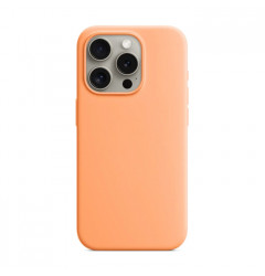 Чехол силиконовый "Silicone Case" для iPhone 15 Pro, оранжевый