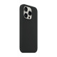 Чехол силиконовый "Silicone Case" для iPhone 15 Pro, чёрный