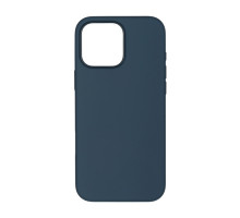Чехол Deppa Liquid Silicone Case Magsafe для iPhone 16 Pro Max, синий