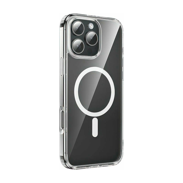 Чехол HOCO Magnetic для iPhone 16 Pro Max, прозрачный