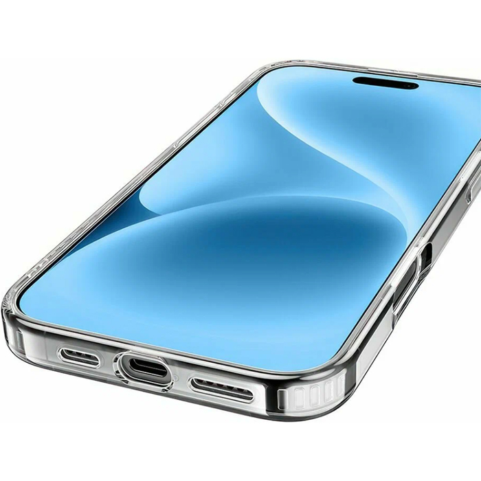 Чехол HOCO Magnetic для iPhone 16 Pro Max, прозрачный