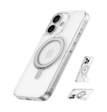 Чехол Anker MagGo с подставкой для iPhone 16, прозрачный