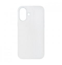 Чехол силиконовый Silicone Case для iPhone 16, белый