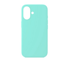 Чехол силиконовый Silicone Case для iPhone 16, бирюзовый