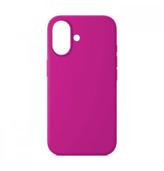 Чехол силиконовый Silicone Case для iPhone 16, розовый