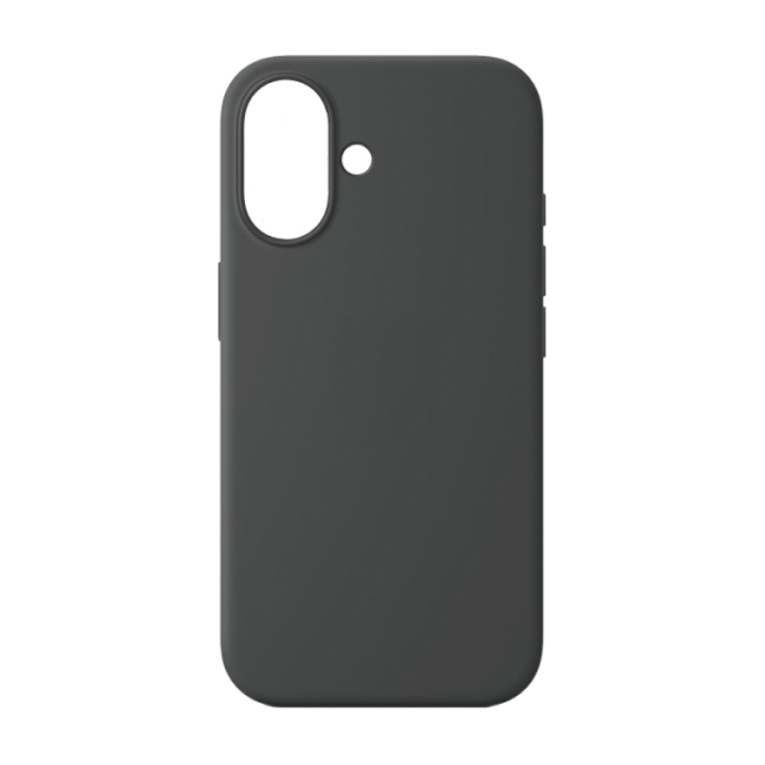 Чехол силиконовый Silicone Case для iPhone 16, серый