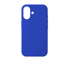 Чехол силиконовый Silicone Case для iPhone 16, ультрамарин