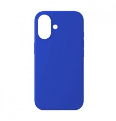Чехол силиконовый Silicone Case для iPhone 16, ультрамарин