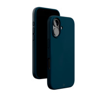 Чехол VLP Aster Case (Magsafe) для iPhone 16, силиконовый, тёмно синий
