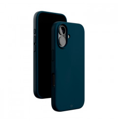 Чехол VLP Aster Case (Magsafe) для iPhone 16, силиконовый, тёмно синий