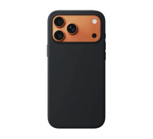 Чехол силиконовый "Silicone Case" для iPhone 17 Pro Max, чёрный