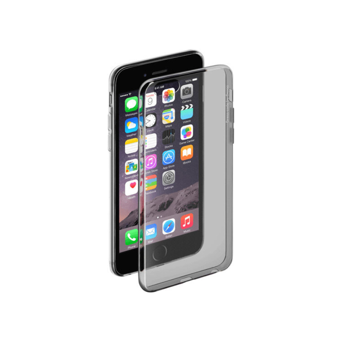 Чехол Deppa Gel Case для iPhone 6/6S, прозрачно чёрный