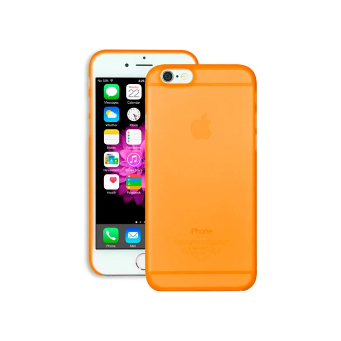 Чехол Ozaki O!Coat Jelly 0.3mm для iPhone 6/6S, оранжевый