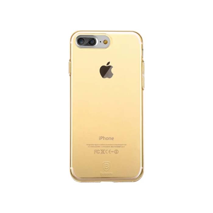 Чехол Baseus Simple Series для iPhone 7 Plus/8 Plus, золотой
