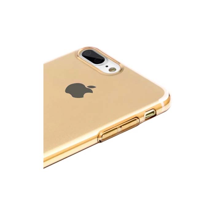 Чехол Baseus Simple Series для iPhone 7 Plus/8 Plus, золотой