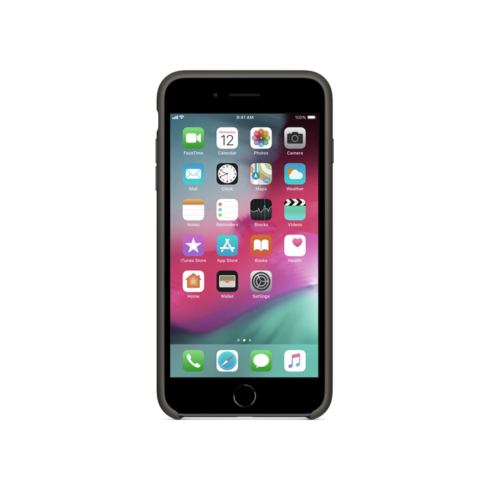 Силиконовый чехол Silicone Case для iPhone 7 Plus/8 Plus, какао