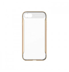 Чехол Baseus Fusion Series для iPhone 7/8/SE 2020, прозрачно золотой