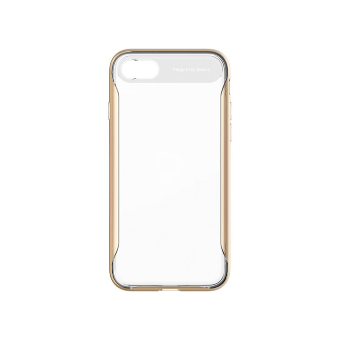 Чехол Baseus Fusion Series для iPhone 7/8/SE 2020, прозрачно золотой