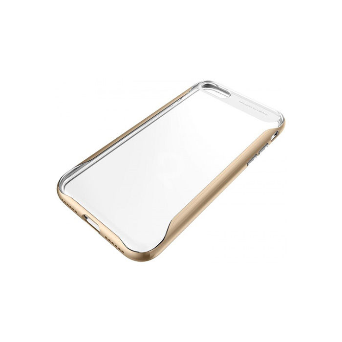 Чехол Baseus Fusion Series для iPhone 7/8/SE 2020, прозрачно золотой