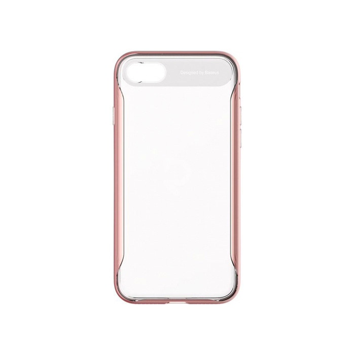 Чехол Baseus Fusion Series для iPhone 7/8/SE 2020, прозрачно розовый