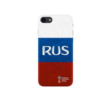 Чехол Deppa PC для iPhone 7/8 FIFA Flag Russia