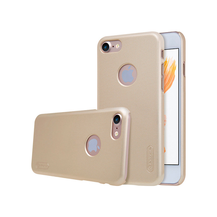 Чехол Nillkin Super Frosted Shield для iPhone 7/8, золотистый