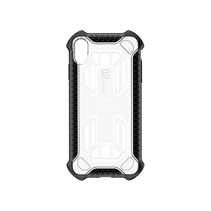 Чехол Baseus Cold front cooling Case для iPhone X/XS, прозрачно черный
