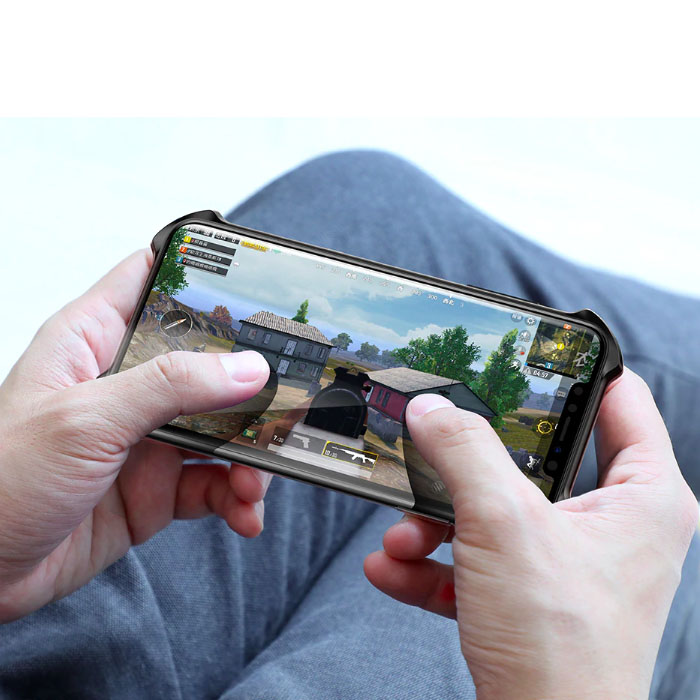 Чехол Baseus Cold front cooling Case для iPhone X/XS, прозрачно черный