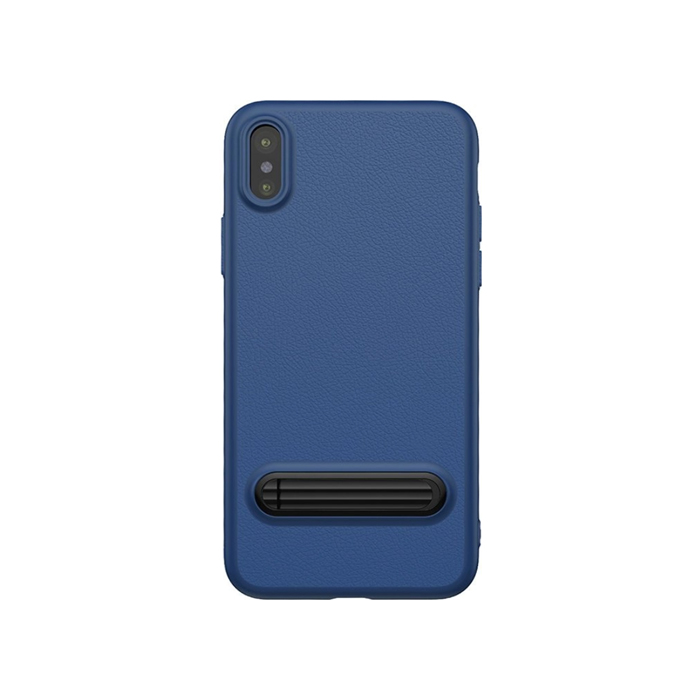 Чехол Baseus Happy Watching Supporting Case для iPhone X, синий