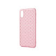 Чехол Baseus Weaving Case 2nd generation для iPhone X/XS, розовый