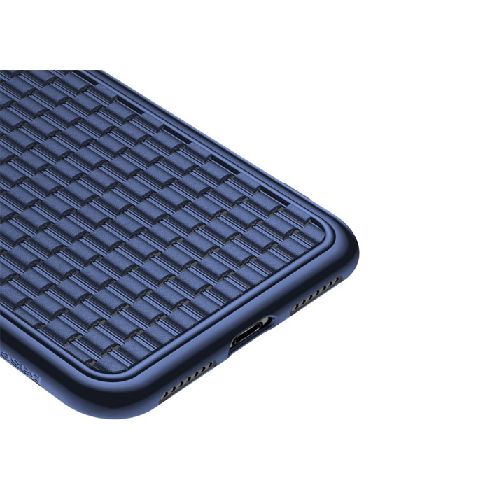 Чехол Baseus Weaving Case 2nd generation для iPhone X/XS, синий